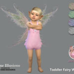 Arcane Illusions – Toddler Fairy Wings 1 by Jaru Sims at TSR