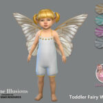 Arcane Illusions – Toddler Fairy Wings 4 by Jaru Sims at TSR