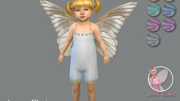 Arcane Illusions – Toddler Fairy Wings 4 by Jaru Sims at TSR