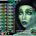 Arcane Illusions – Underwater Eyeshadow by EvilQuinzel at TSR