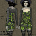 Arcane Illusions – Witch Dress Tangy by MahoCreations at TSR