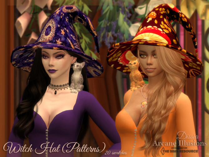 Arcane Illusions – Witch Hat by Dissia at TSR