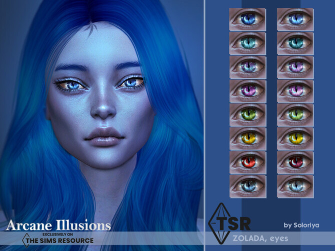 Arcane Illusions – Zolada Eyes by soloriya at TSR