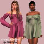 Arcane Ilusions – Dress by laupipi at TSR