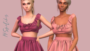 Arcane Ilusions – Ruffle Top by laupipi at TSR