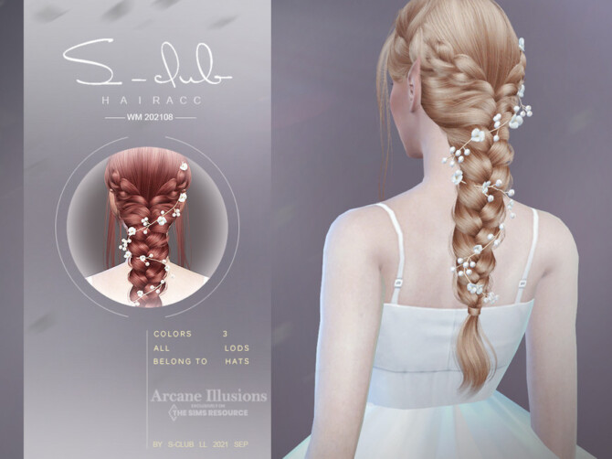 Arcane illusion Fairy hair accessories by S-Club at TSR