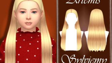 Artemis Hair (Child) by Sylviemy at TSR