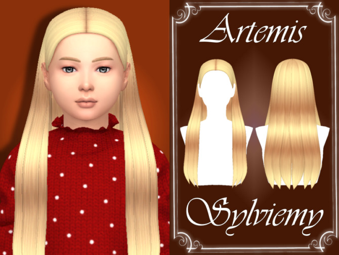 Artemis Hair (Child) by Sylviemy at TSR