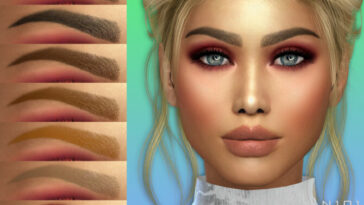 Ashley Eyebrows N101 by MagicHand at TSR