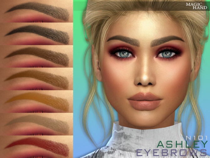 Ashley Eyebrows N101 by MagicHand at TSR