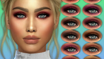 Ashley Eyeshadow N19 by MagicHand at TSR