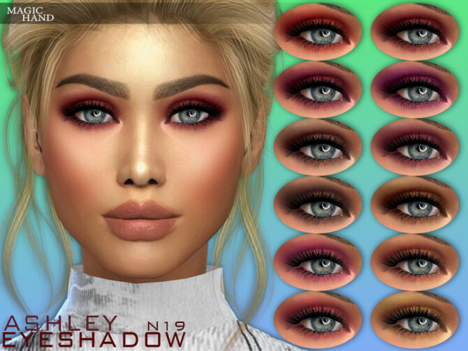 Ashley Eyeshadow N19 by MagicHand at TSR