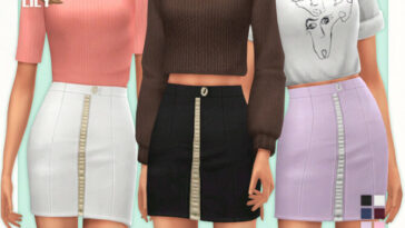 Ashley Skirt by Black Lily at TSR