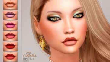 Aster Lipstick N22 by Suzue at TSR