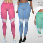 Athletic Leggings by Puresim at TSR