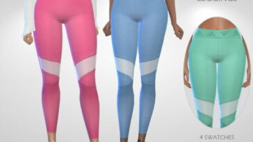 Athletic Leggings by Puresim at TSR