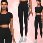 Athletic and Casual FullBody Outfit by Saliwa at TSR