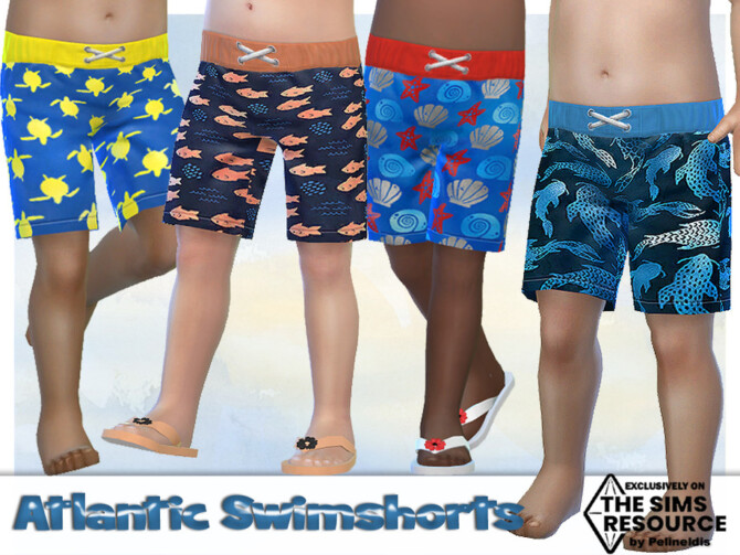 Atlantic Swimshorts by Pelineldis at TSR