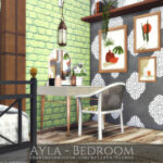 Ayla Bedroom by Rirann at TSR