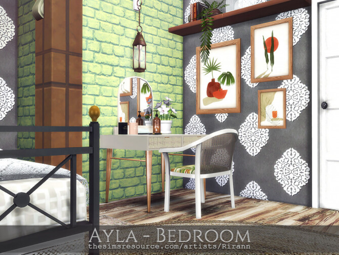 Ayla Bedroom by Rirann at TSR