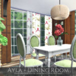 Ayla Dining Room by Rirann at TSR