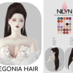 BEGONIA HAIR by Nilyn at TSR