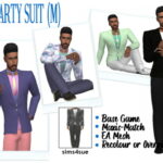 BG PARTY SUIT (M) at Sims4Sue