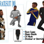 BG TRACKSUIT (M) at Sims4Sue