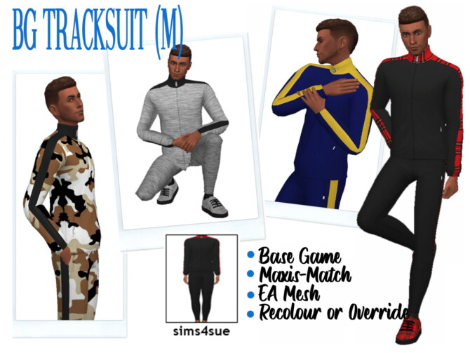 BG TRACKSUIT (M) at Sims4Sue