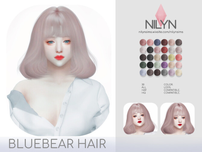 BLUEBEAR HAIR by Nilyn at TSR