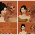 BORBOLETA HAIR at Candy Sims 4