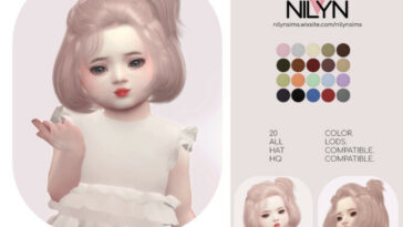 BOTUN HAIR [TODDLER VER.] by Nilyn at TSR