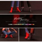 BRITNEY BOOTS at Candy Sims 4