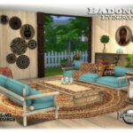 Badongo living room by jomsims at TSR