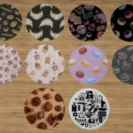 Bakery Rugs! by ApplepiSimmer at Mod The Sims 4