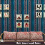 Barn Dancers and Barns by evi at TSR