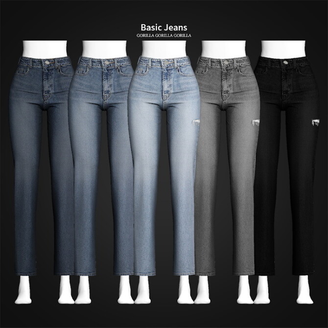 Basic Jeans at Gorilla