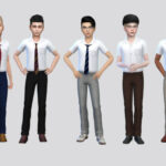 Basic Kids Uniform Boys by McLayneSims at TSR