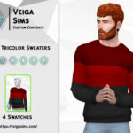 Basic Tricolor Sweaters by David_Mtv at TSR