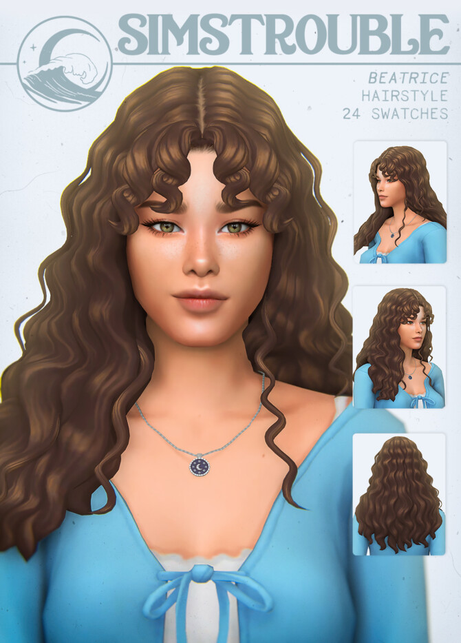 Beatrice Hairstyle at SimsTrouble