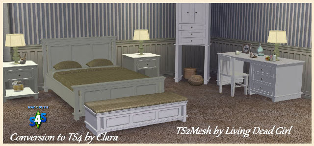 Bedroom conversions by Chalipo at All 4 Sims