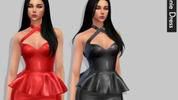 Belaloallure Daphnie dress by belal1997 at TSR