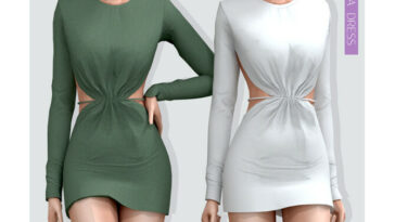 Belaloallure Jerasa dress by belal1997 at TSR