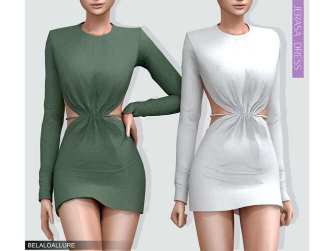 Belaloallure Jerasa dress by belal1997 at TSR