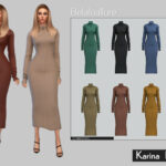 Belaloallure Karina dress by belal1997 at TSR