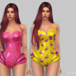 Belaloallure Tiffany bodysuit by belal1997 at TSR