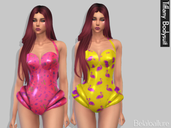 Belaloallure Tiffany bodysuit by belal1997 at TSR