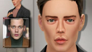 Bill Skarsgard at MSQ Sims