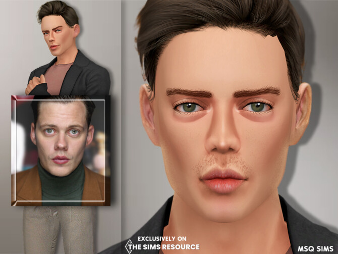 Bill Skarsgard at MSQ Sims