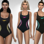 Black swimsuit by Puresim at TSR